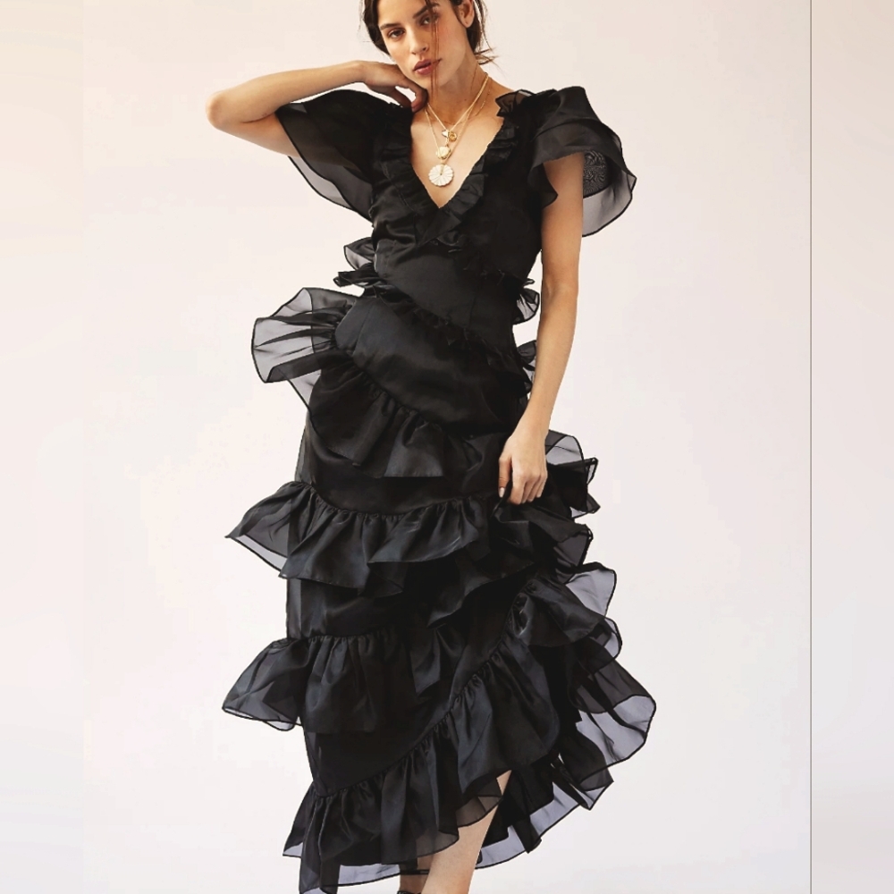 NEW Selkie Caviar Elfin Dress - Free People Exclusive